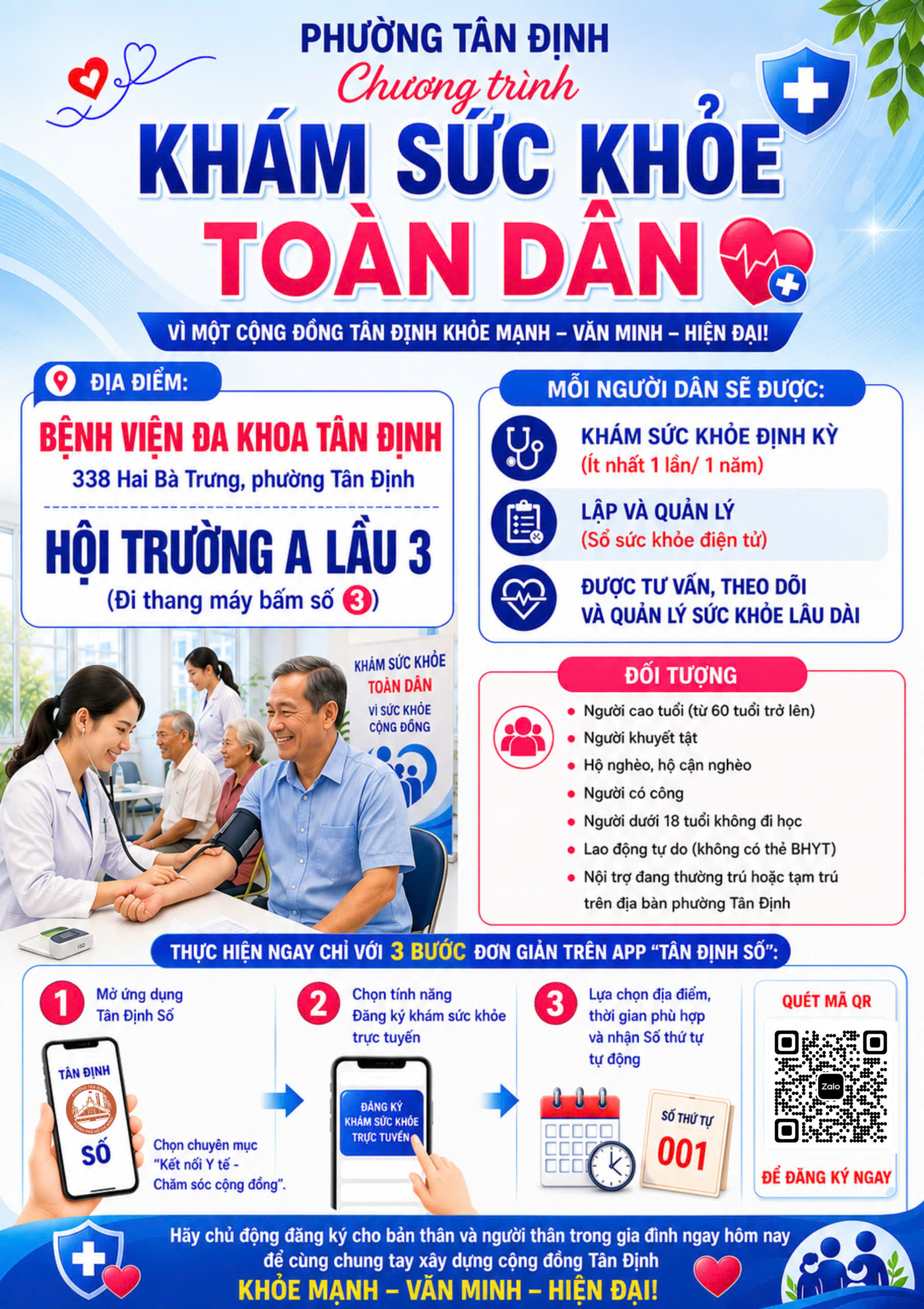 Khám sức khỏe toàn dân
